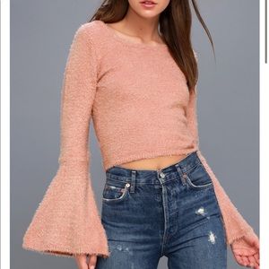 Super cute pink sweater
